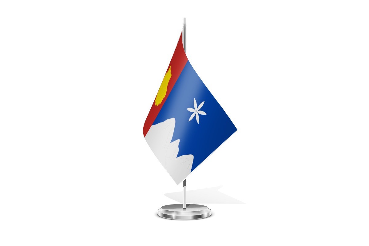 Bandera de mesa de Urriés