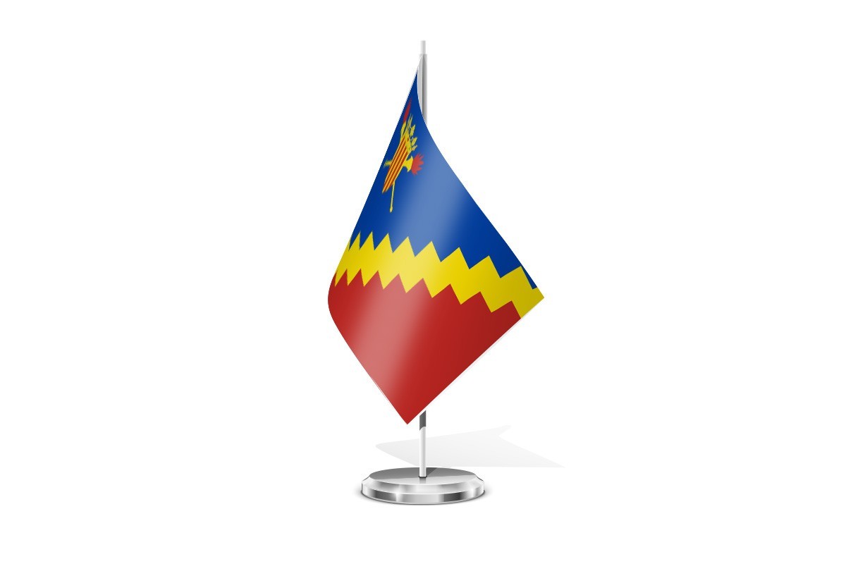 Bandera de mesa de Valdehorna