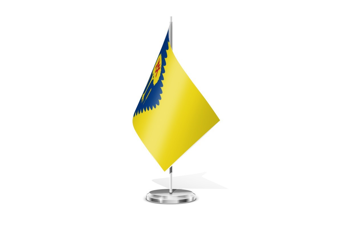 Bandera de mesa de Valmadrid