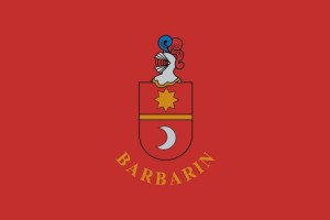 Bandera de Barbarin de alta calidad para exterior 123