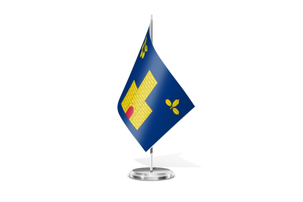 Bandera de mesa de Vilueña
