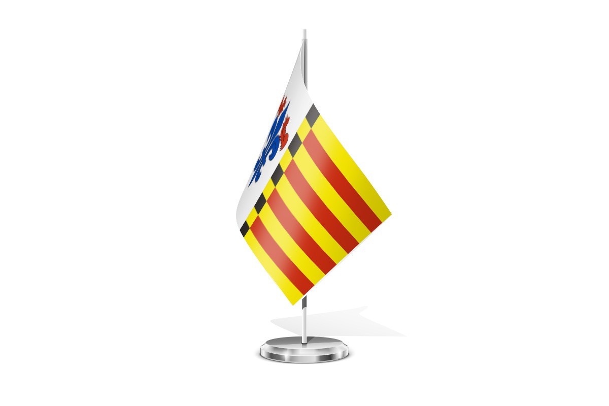 Bandera de mesa de Zaida