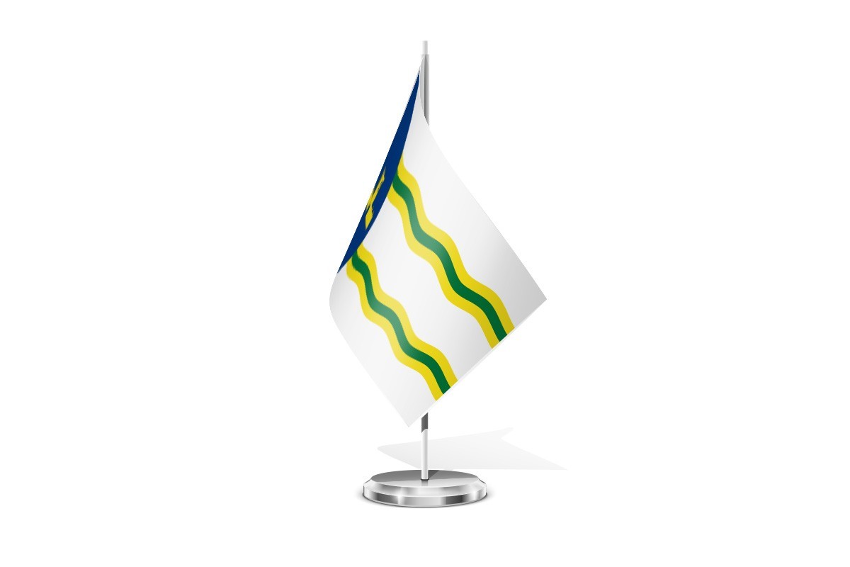 Bandera de mesa de Abejuela