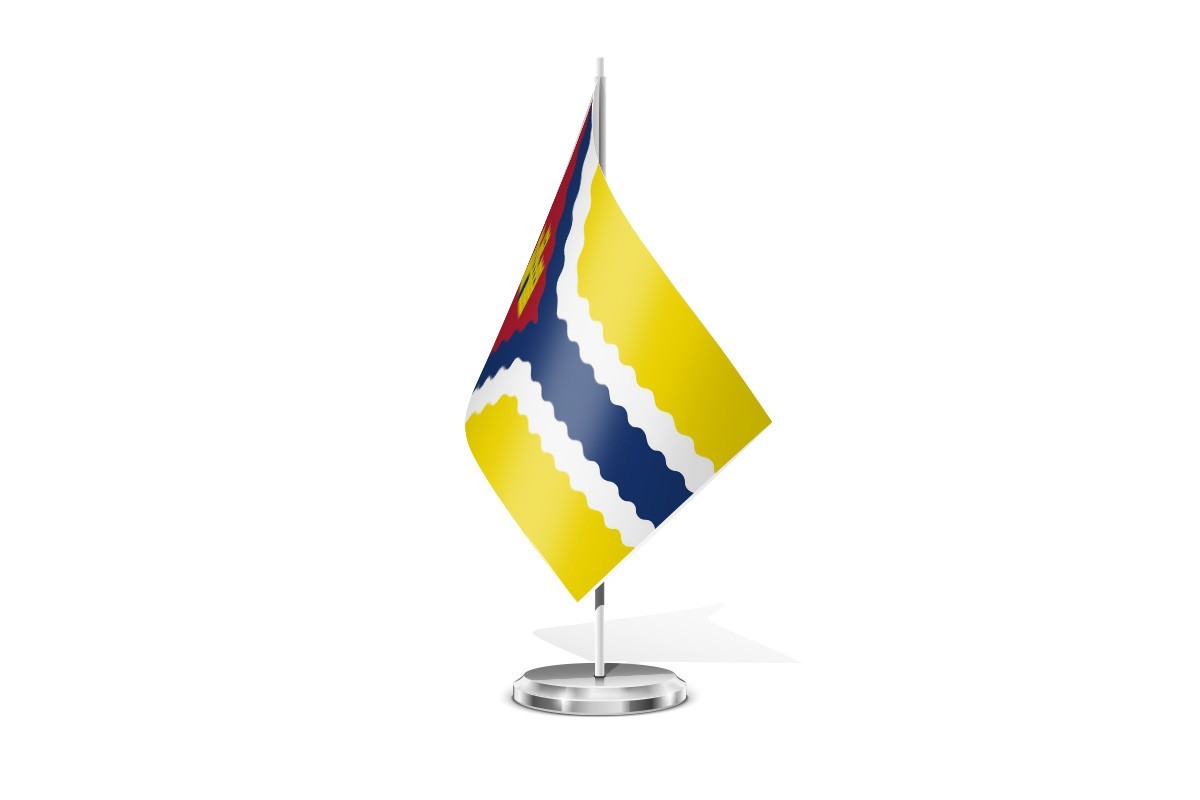 Bandera de mesa de Aguatón