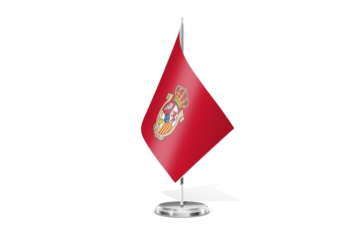 Bandera de mesa de Albalate del Arzobispo