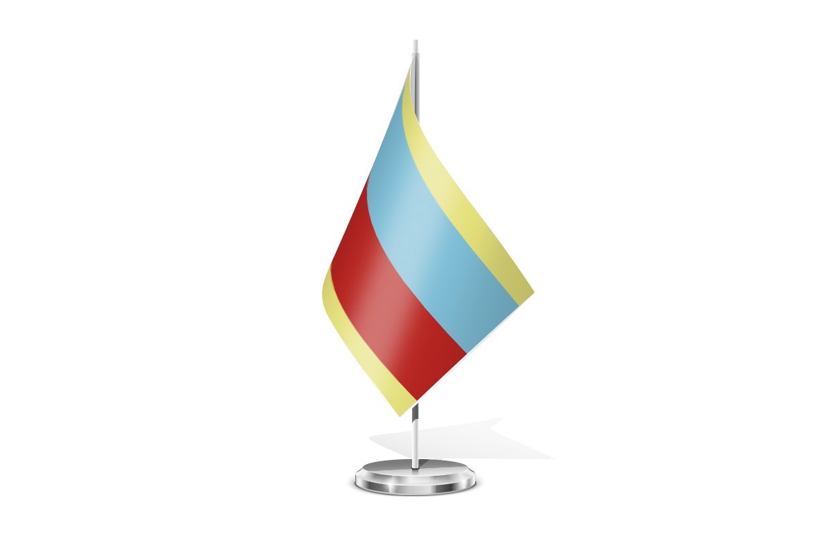 Bandera de mesa de Albarracín