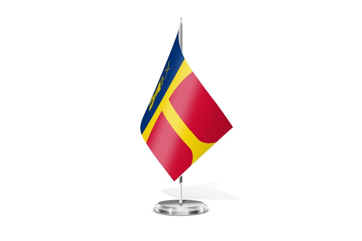 Bandera de mesa de Alfambra