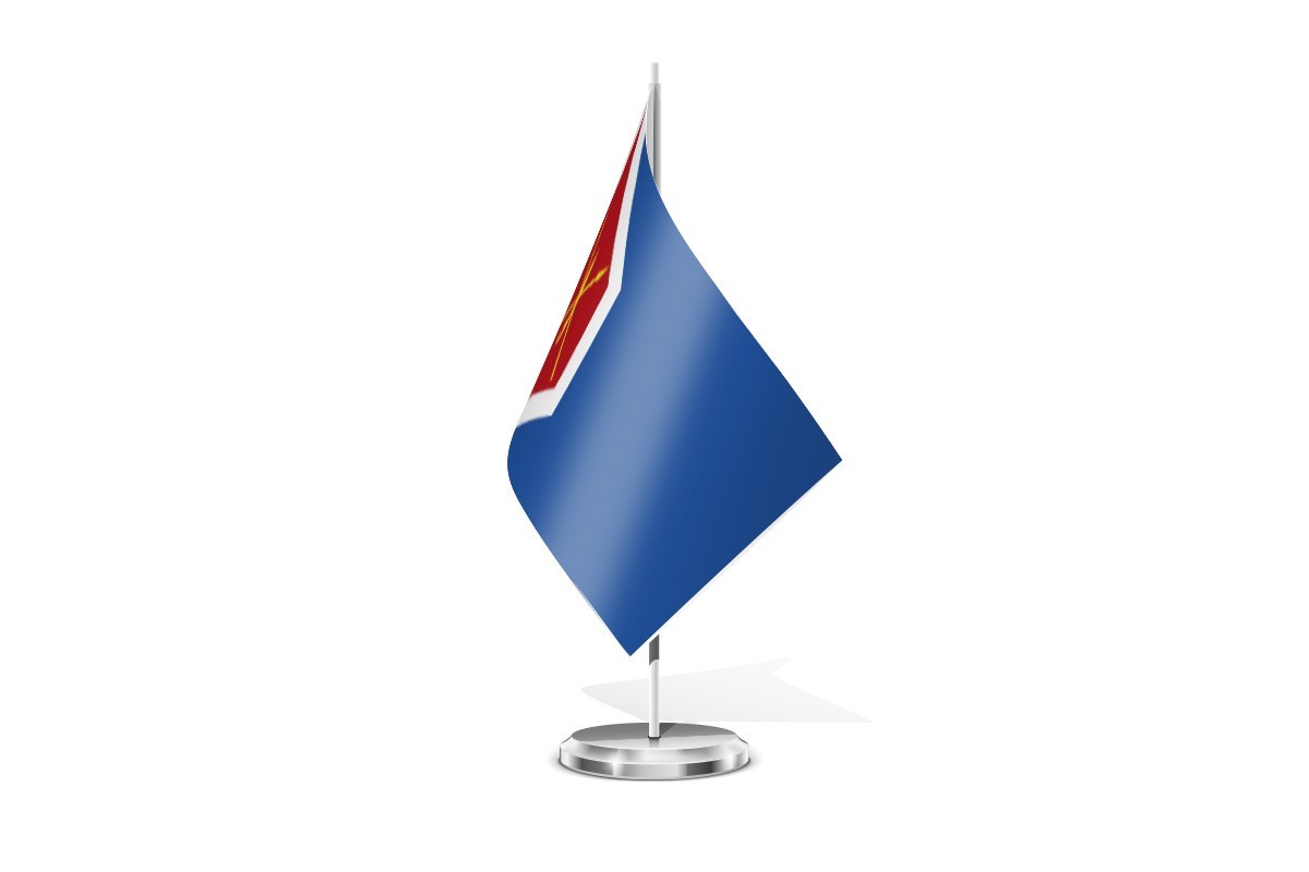 Bandera de mesa de Azaila