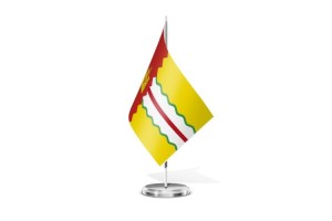 Bandera de mesa de Bueña 123