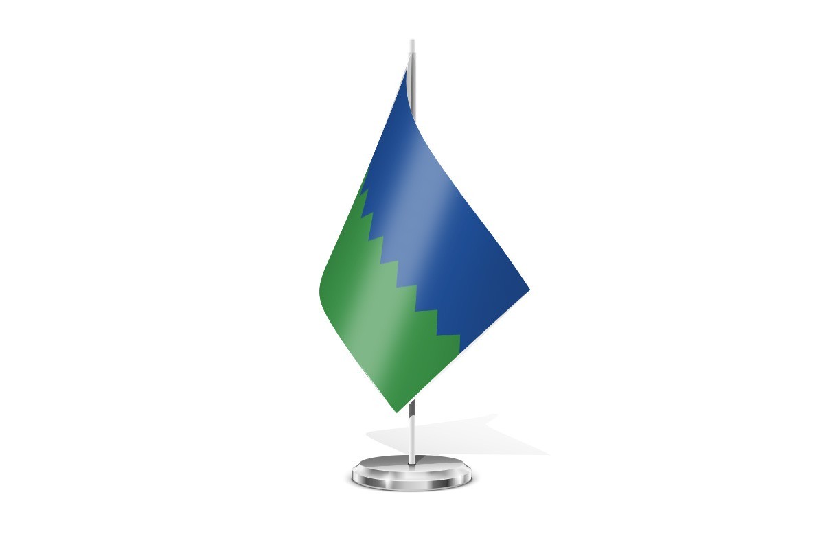 Bandera de mesa de Calomarde