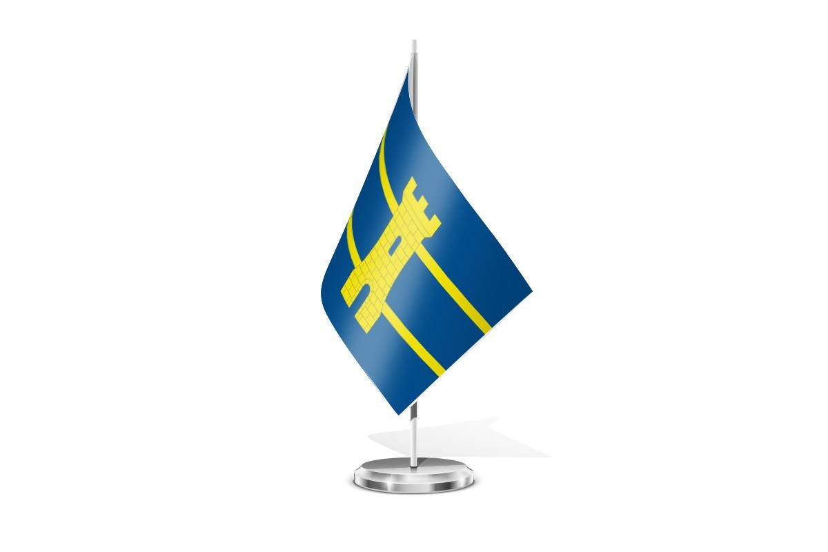 Bandera de mesa de Camañas