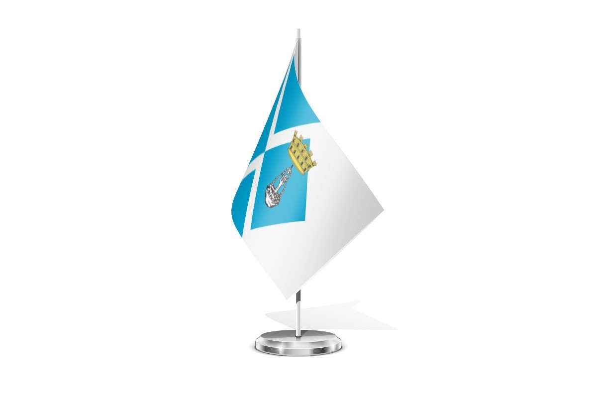 Bandera de mesa de Fuentespalda