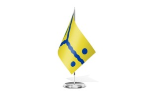 Bandera de mesa de Ginebrosa 123