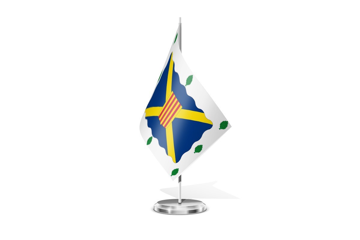 Bandera de mesa de Jabaloyas