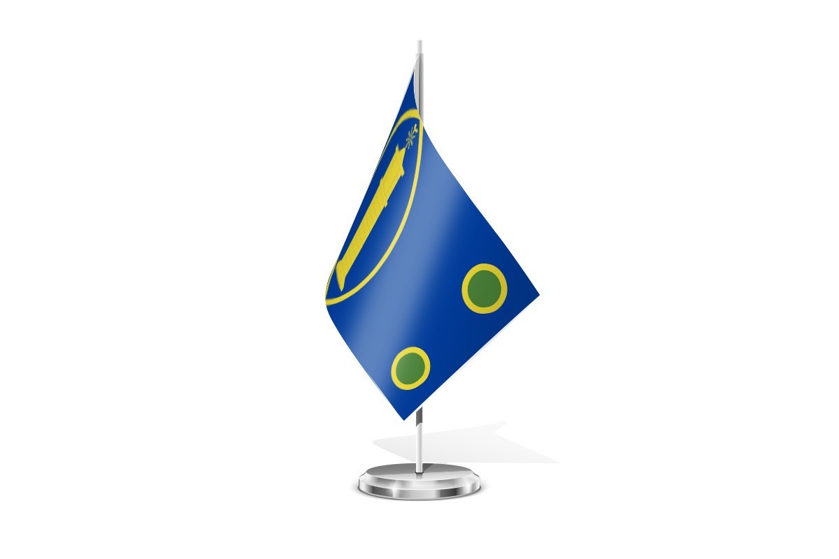 Bandera de mesa de Lagueruela