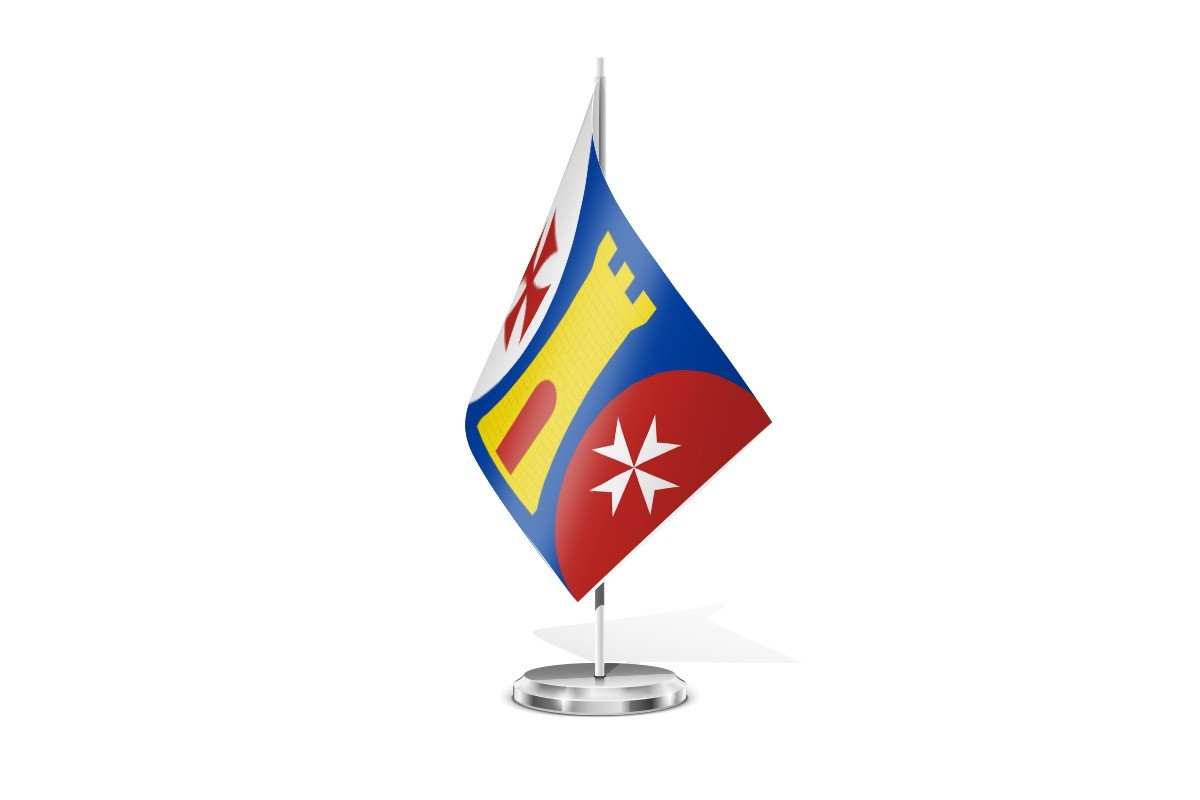 Bandera de mesa de Miravete de la Sierra