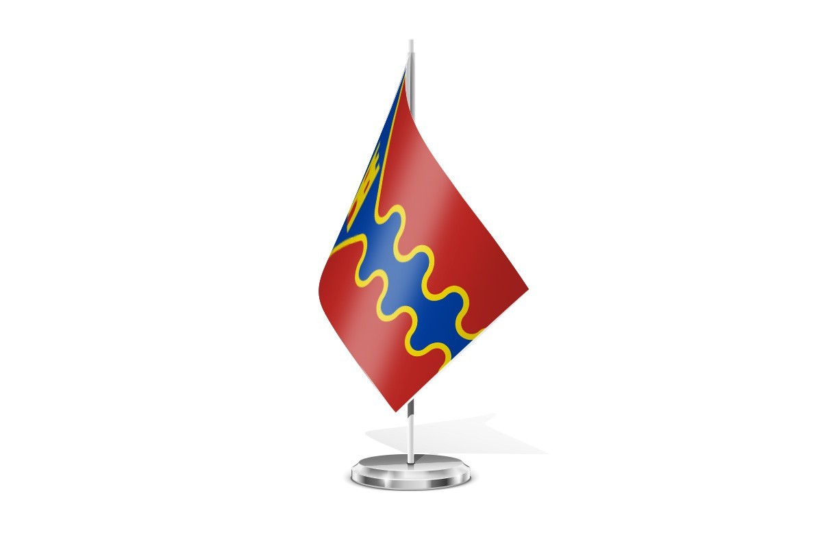 Bandera de mesa de Oliete