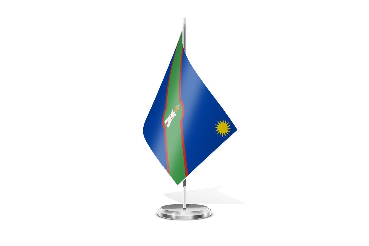 Bandera de mesa de Singra