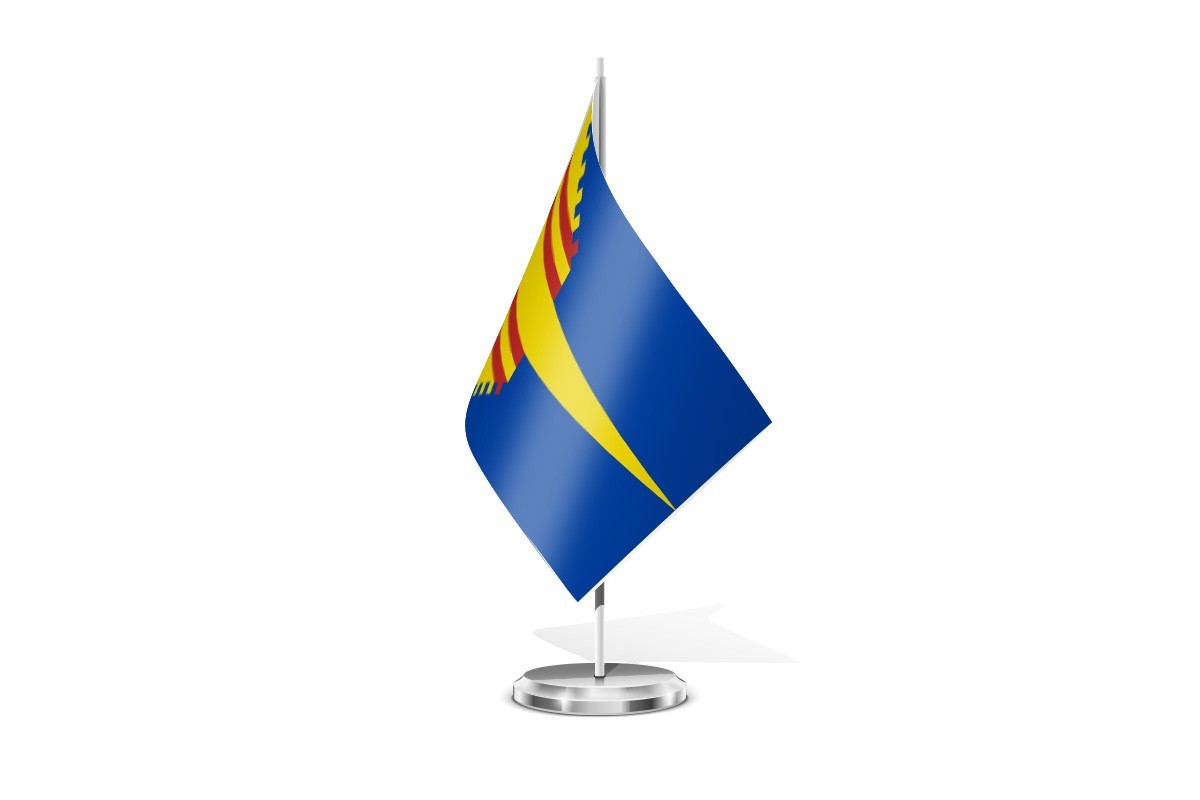 Bandera de mesa de Torrelacárcel