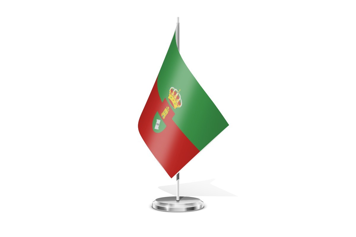 Bandera de mesa de Arenillas