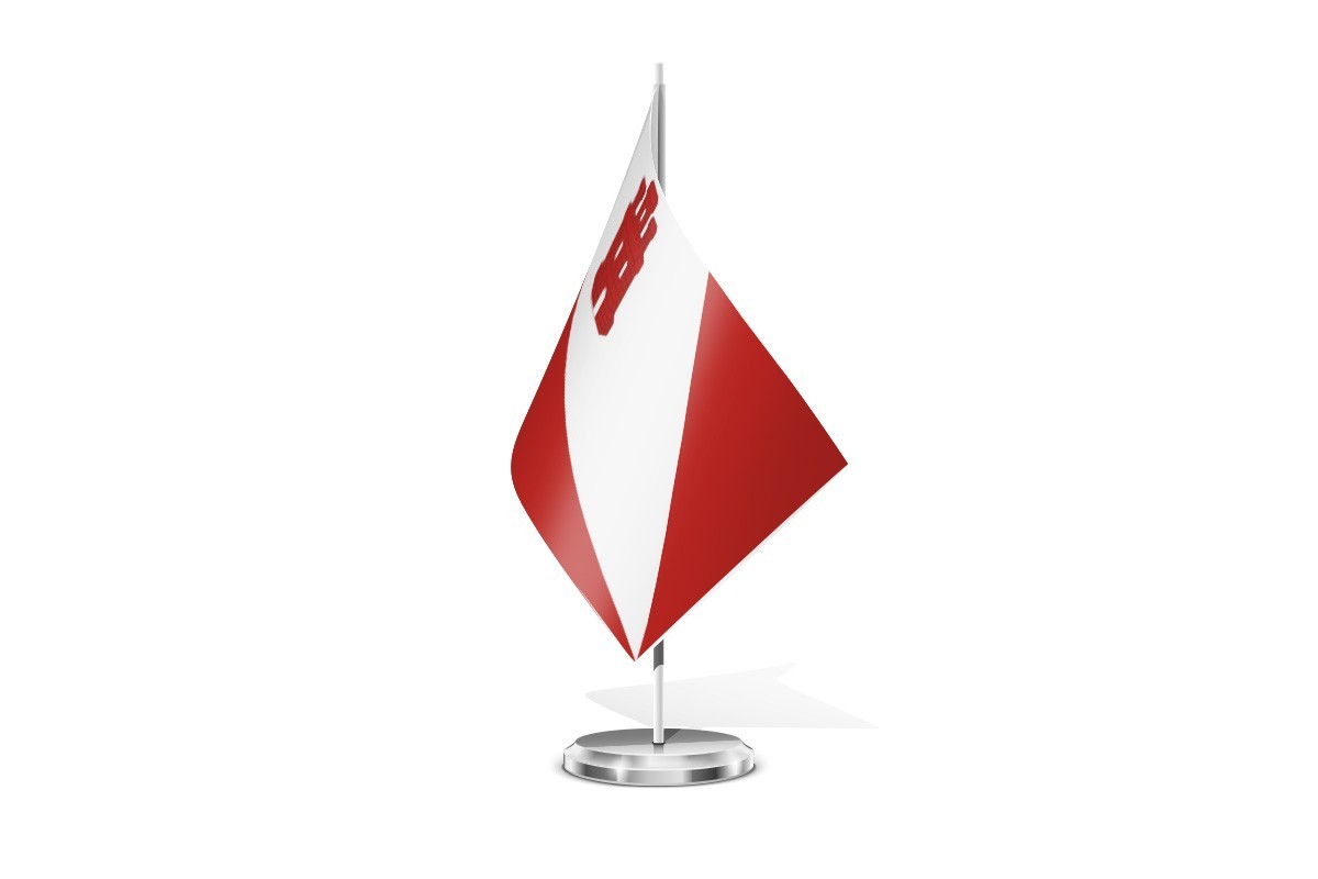 Bandera de mesa de Baraona
