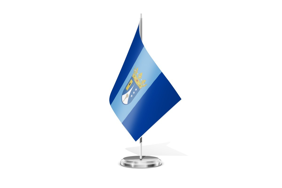 Bandera de mesa de Liceras
