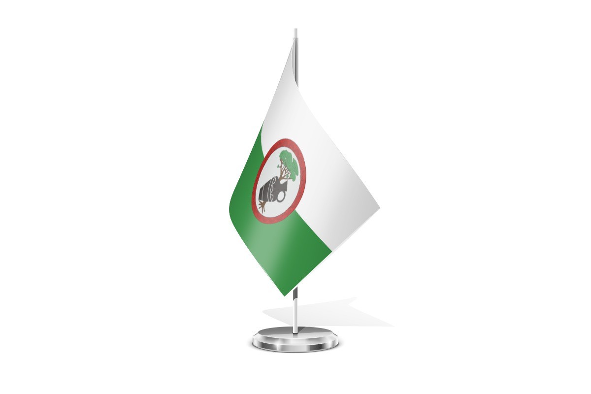 Bandera de mesa de Quintana Redonda
