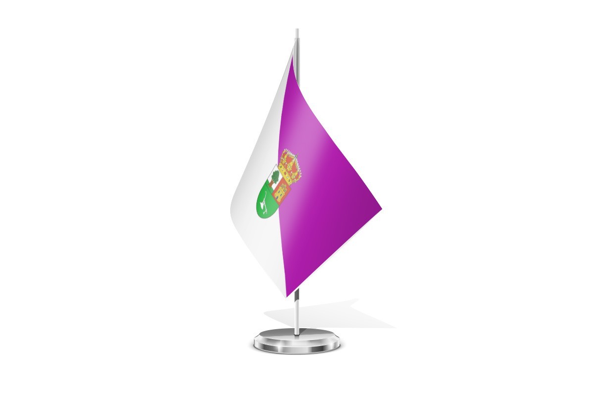Bandera de mesa de Valdenebro