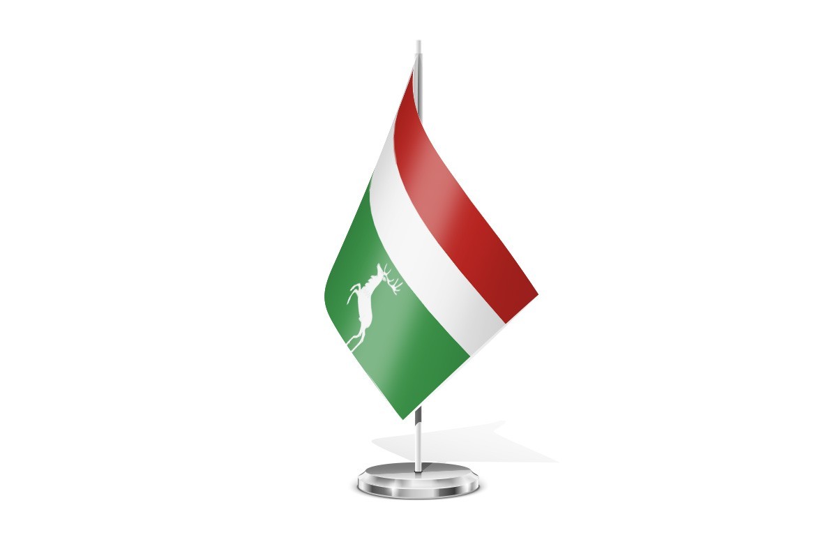 Bandera de mesa de Villaciervos