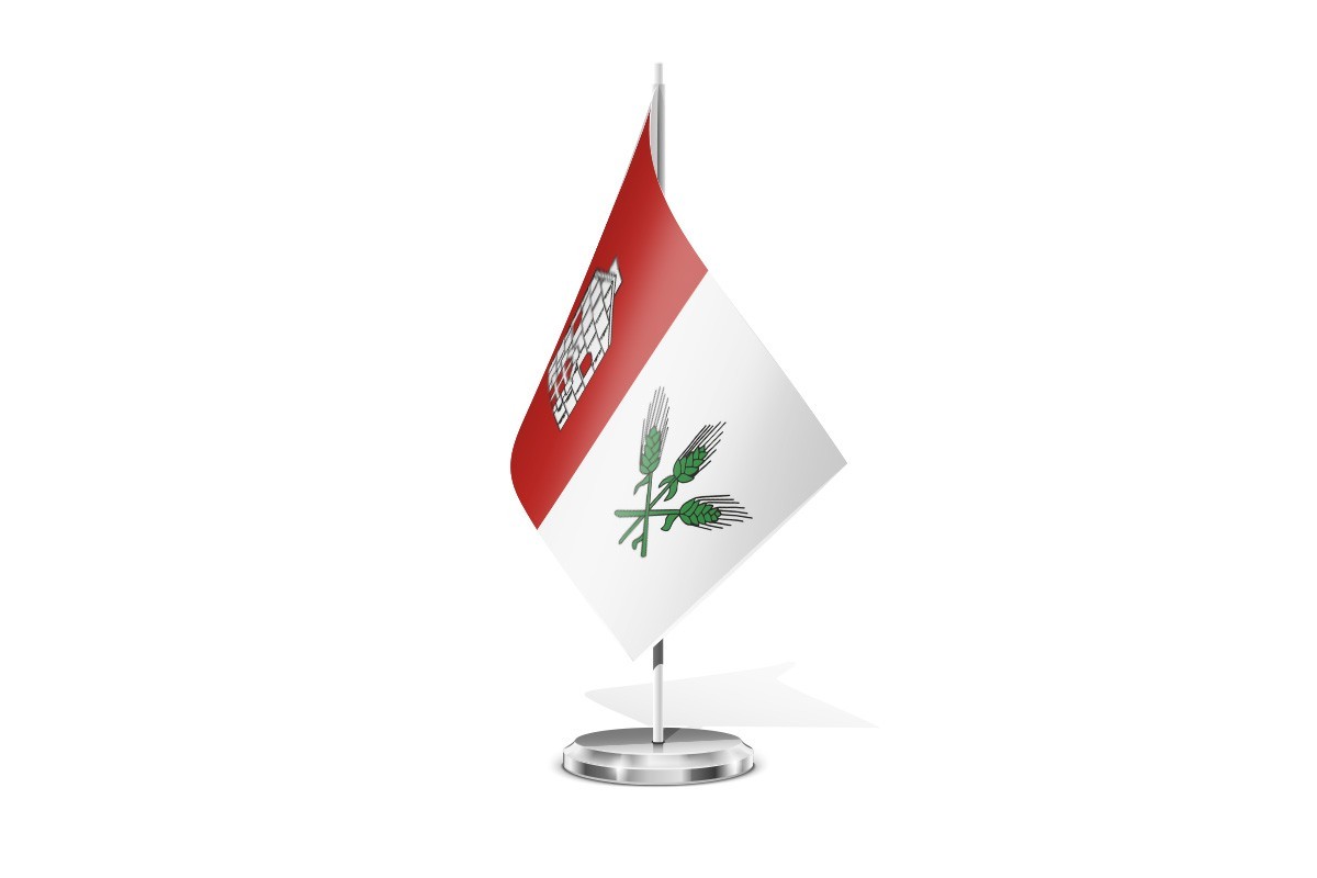 Bandera de mesa de Aldeaseca