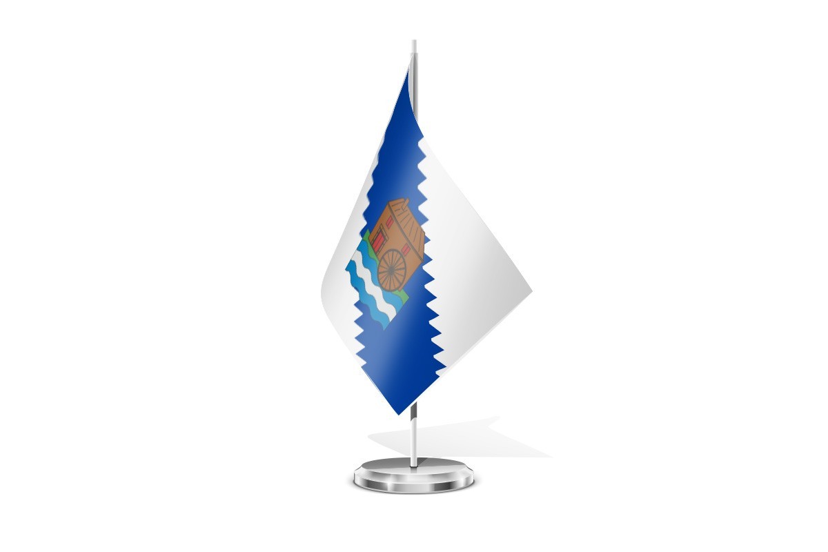 Bandera de mesa de Aldehuela