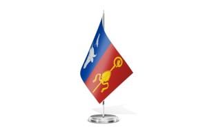 Bandera de mesa de Becedillas 123