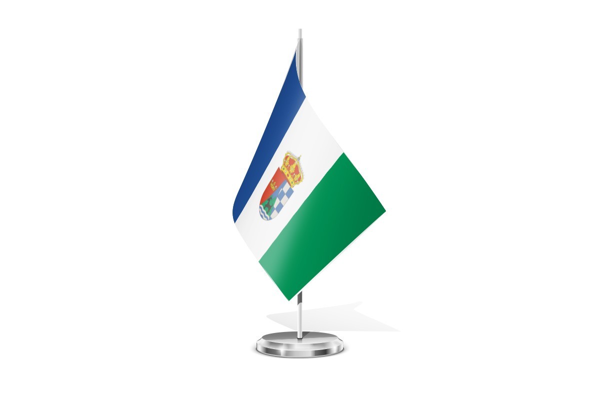 Bandera de mesa de Bohoyo