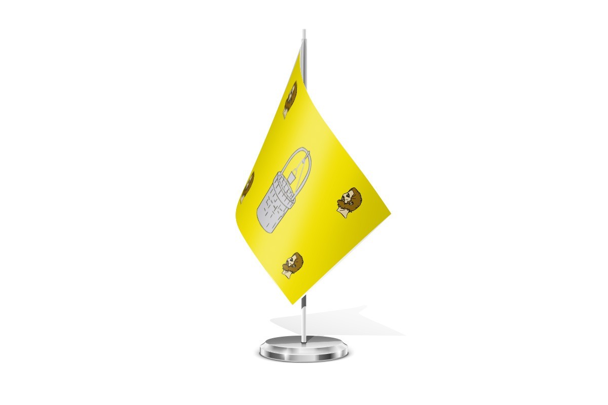 Bandera de mesa de Cabezas del Pozo