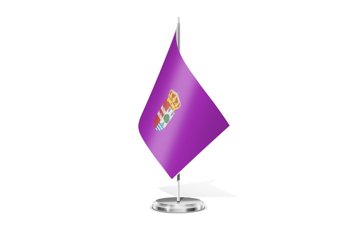 Bandera de mesa de Crespos