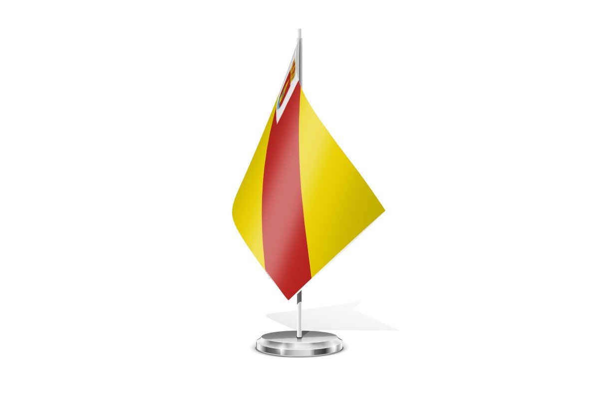 Bandera de mesa de Donjimeno