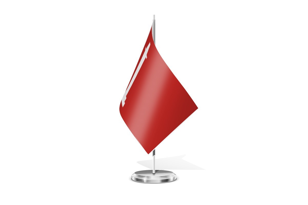 Bandera de mesa de Hornillo