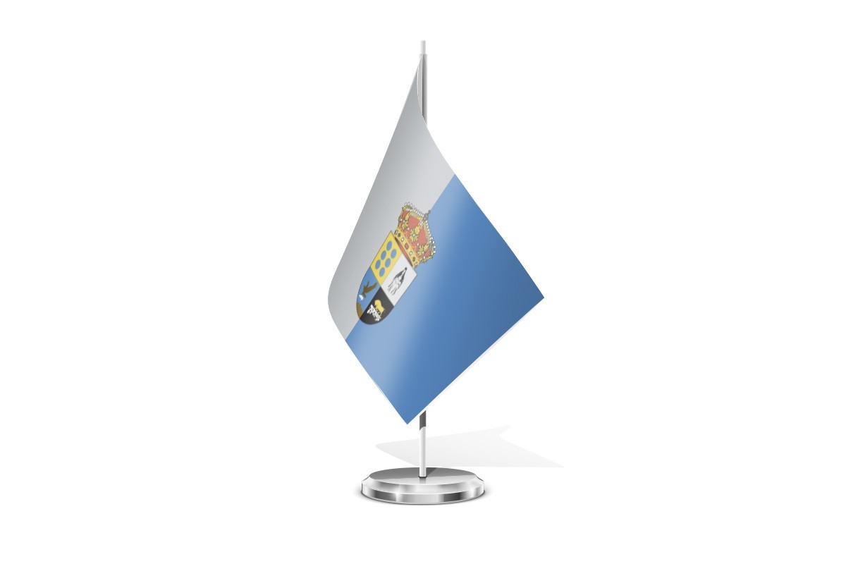 Bandera de mesa de Mengamuñoz