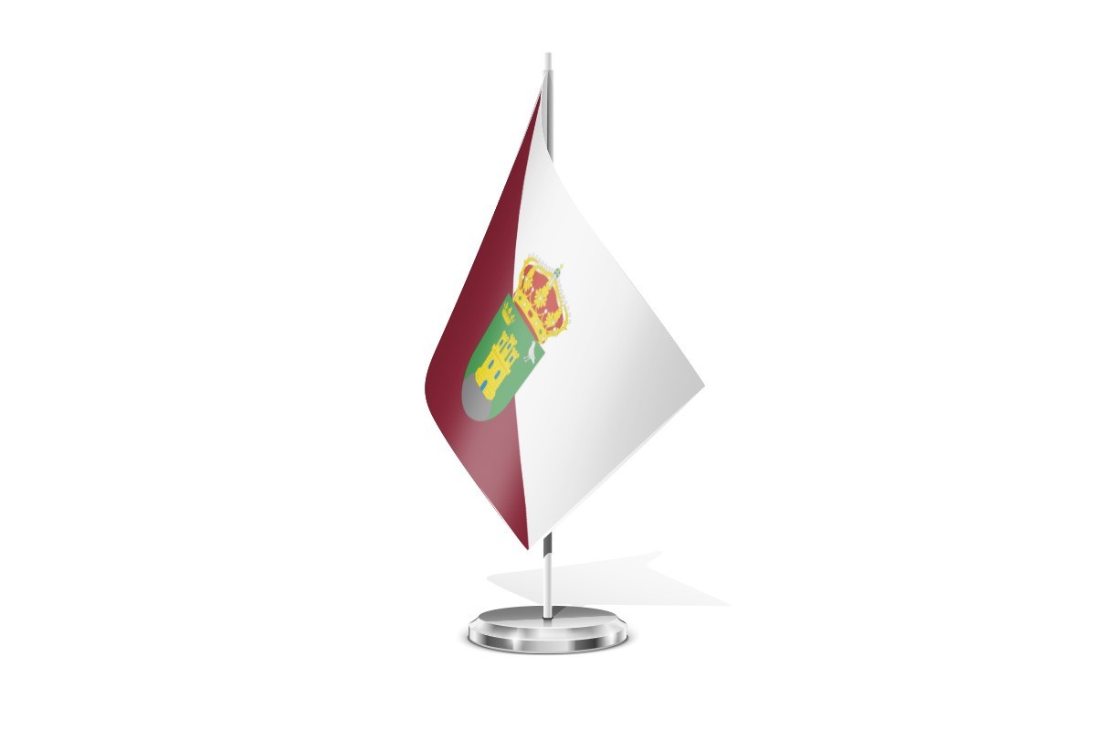 Bandera de mesa de Mirón