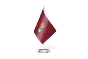 Bandera de mesa de Muñana 123