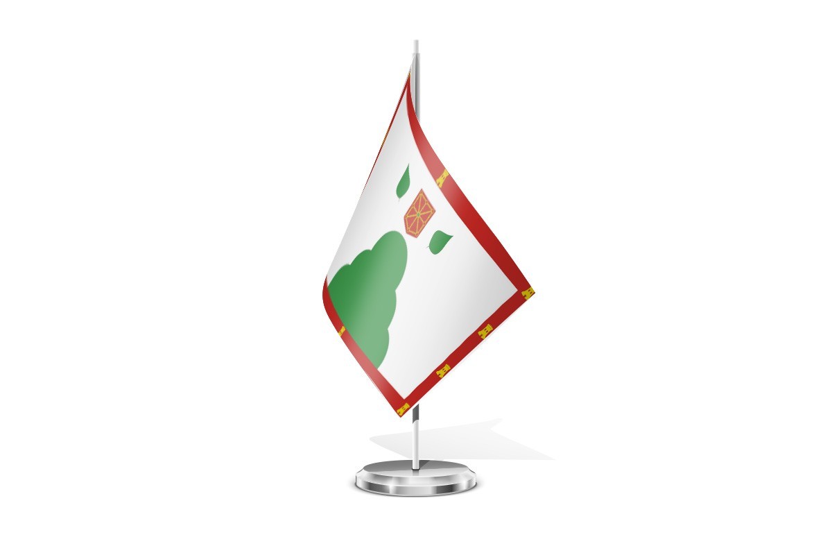 Bandera de mesa de Narrillos del Álamo