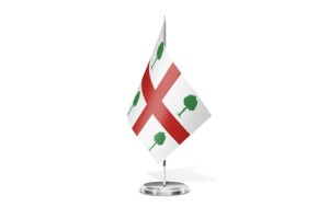 Bandera de mesa de Navalacruz 123