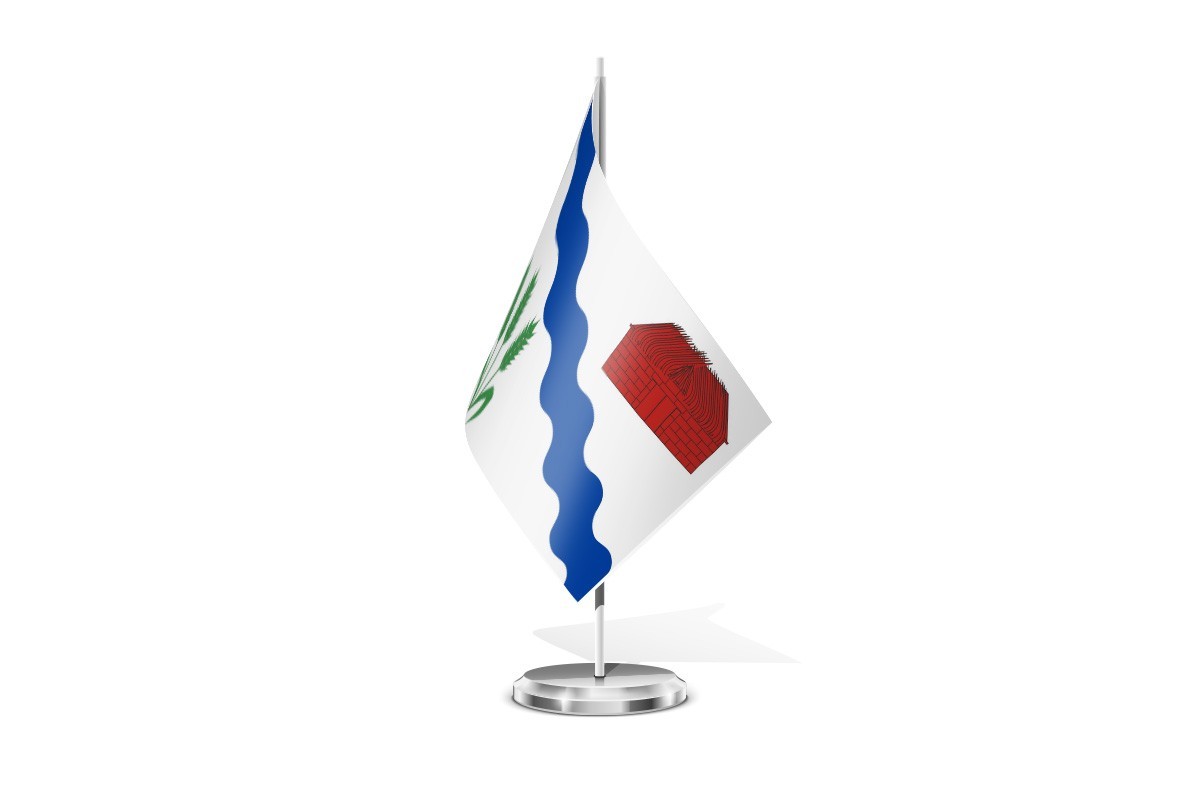 Bandera de mesa de Pajares de Adaja