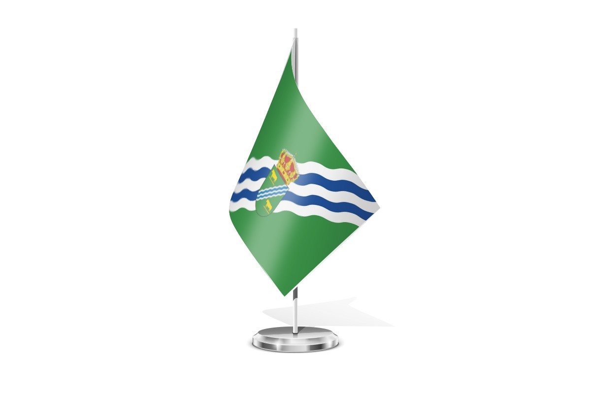 Bandera de mesa de Riofrío