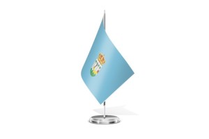 Bandera de mesa de San Bartolomé de Pinares 123
