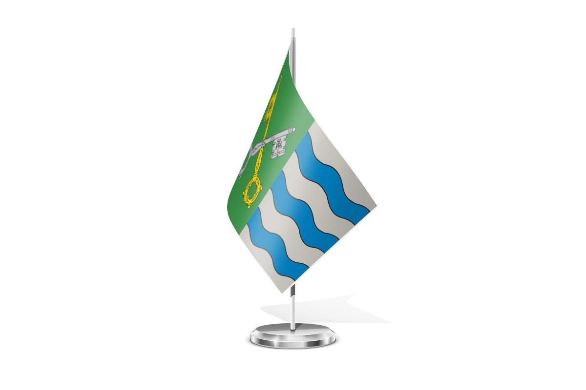 Bandera de mesa de San Pedro del Arroyo