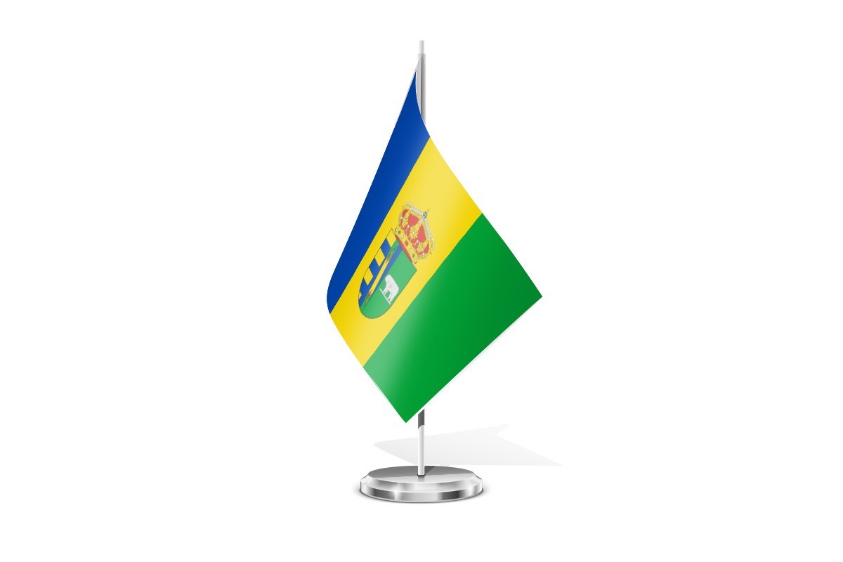 Bandera de mesa de Santo Domingo de las Posadas