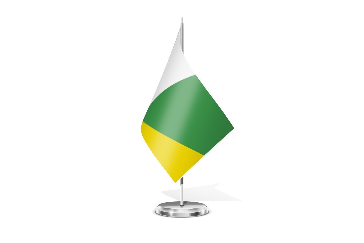 Bandera de mesa de Serranillos