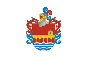 Bandera de Caparroso de alta calidad para exterior 123