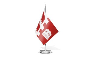 Bandera de mesa de Villatoro 123